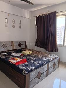 Bedroom Image of 1200 Sq.ft 2 BHK Apartment / Flat for rent in Thergaon Pune for Rs. 27000