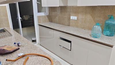 Kitchen Image of 1000 Sq.ft 2 BHK Apartment / Flat for rent in Okas Residency, Sushant Golf City Lucknow for Rs. 17000