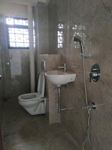 Common Bathroom Image of 650 Sq.ft 1 BHK Apartment / Flat for sale in Shivesh Emerald, Airoli Navi Mumbai for Rs. 8700000