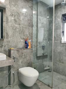 Bedroom One Image of 1050 Sq.ft 3 BHK Apartment / Flat for rent in Oberoi Eternia Towers A to D, Mulund West Mumbai for Rs. 90000