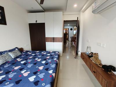 Bedroom Image of 1725 Sq.ft 3 BHK Builder Floor for sale in Manohar Singh Palm Spaces, Bar Majra Mohali for Rs. 17000000