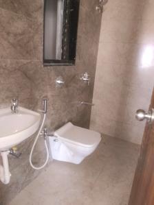 Common Bathroom Image of 466 Sq.ft 1 BHK Apartment / Flat for sale in Marine View, Borivali West Mumbai for Rs. 9250000