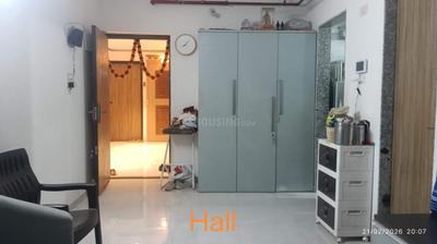 Hall Image of 650 Sq.ft 1 BHK Apartment / Flat for rent in Address 51, Bandra East Mumbai for Rs. 70000