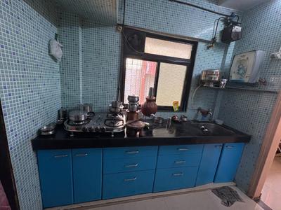 Kitchen Image of 450 Sq.ft 1 BHK Apartment / Flat for sale in Sanghvi Chandresh Accord, Mira Road East Mira Bhayandar for Rs. 5600000