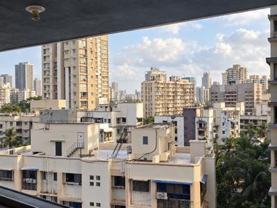 Balcony Image of 500 Sq.ft 1 BHK Apartment / Flat for rent in Mehta Arihant Tower, Dadar West Mumbai for Rs. 70000