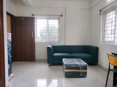 Living Room Image of 600 Sq.ft 1 BHK Independent House for rent in Bellandur Bengaluru for Rs. 30000