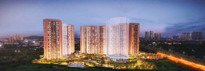 Image of 950 Sq.ft 2 BHK Apartment / Flat for sale in Shapoorji Pallonji Joyville Hinjawadi, Hinjawadi, Pune for Rs. 10000000
