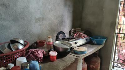 Kitchen Image of 200 Sq.ft 2 BHK Independent House for sale in Purba Putiary Kolkata for Rs. 1200000