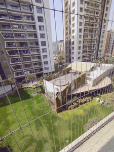 Balcony Image of 2885 Sq.ft 4 BHK Apartment / Flat for rent in Happy Home Happy Glorious Phase 2, Vesu Surat for Rs. 45000