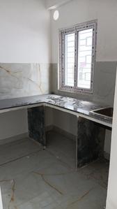 Kitchen Image of 1100 Sq.ft 3 BHK Apartment / Flat for sale in New Town Kolkata for Rs. 8400000