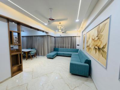 Living Room Image of 2450 Sq.ft 3 BHK Apartment / Flat for rent in Radhe Infinity, Kudasan Gandhinagar for Rs. 53000