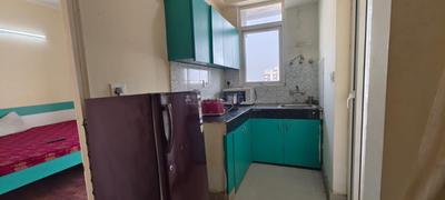 Kitchen Image of 575 Sq.ft 1 BHK Studio for rent in Habitech Panchtatva Phase 1, Noida Extension Greater Noida for Rs. 17999