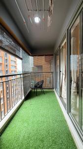 Balcony Image of 1450 Sq.ft 3 BHK Apartment / Flat for sale in Desai DD Queens Square, Edappally Kochi for Rs. 14900000