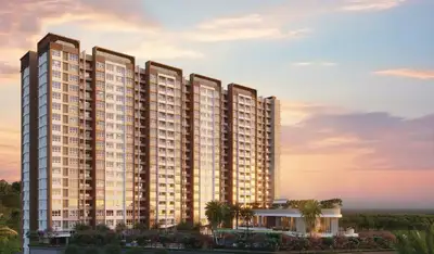 Image of 1257 Sq.ft 3 BHK Apartment / Flat for sale in Kolte The Winds Phase 1 Sector 1B At Avian Valley, Bhugaon, Pune for Rs. 9000000