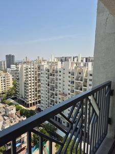 Balcony Image of 461 Sq.ft 2 BHK Apartment / Flat for sale in Ganga Millennia Undri Building J K L M And N, Undri Pune for Rs. 5600000