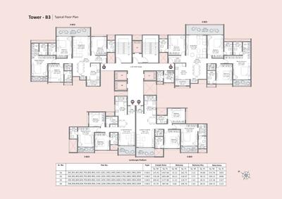 Image of 1475 Sq.ft 3 BHK Apartment / Flat for sale in Kohinoor Satori , Mahalunge, Pune for Rs. 15300000