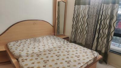 Bedroom Image of 820 Sq.ft 2 BHK Apartment / Flat for rent in Gulmohar City, Kharadi Pune for Rs. 31000