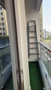 Balcony Image of 850 Sq.ft 3 BHK Apartment / Flat for sale in Waghodia Road Vadodara for Rs. 6700000