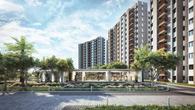 Image of 1079 Sq.ft 2 BHK Apartment / Flat for sale in Mahindra Happinest MWC, Mahindra World City, Chennai for Rs. 6900000