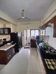 Kitchen Image of 1935 Sq.ft 3 BHK Apartment / Flat for sale in Satyam Satatya Heights, Jodhpur Ahmedabad for Rs. 15000000