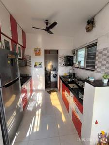 Kitchen Image of 950 Sq.ft 1 BHK Apartment / Flat for sale in Ishwar River Residency, Chikhali Pune for Rs. 5800000