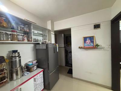 Kitchen Image of 839 Sq.ft 2 BHK Apartment / Flat for sale in K B Rohamare Manomay Dream Home, Adgaon Nashik for Rs. 3500000