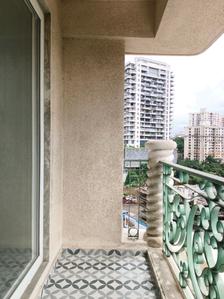 Bedroom Three Image of 1800 Sq.ft 3 BHK Apartment / Flat for rent in Tharwani Vedant Palacia Wing A Aetius, Kalyan West Kalyan for Rs. 44500