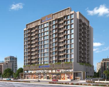 Image of 800 Sq.ft 1 BHK Apartment / Flat for sale in Pushpak Nagar, Navi Mumbai for Rs. 4640000