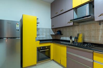 Kitchen Image of 2000 Sq.ft 3 BHK Apartment / Flat for rent in Adarsh Palm Retreat Tower 1, Bellandur Bengaluru for Rs. 130000