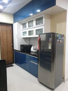 Kitchen Image of 1500 Sq.ft 3 BHK Apartment / Flat for rent in Shashwati Reflections Building B, Thergaon Pune for Rs. 40000