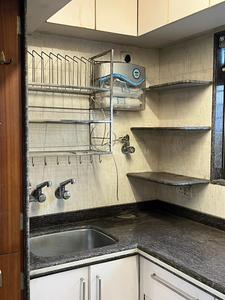 Kitchen Image of 800 Sq.ft 1.5 BHK Apartment / Flat for rent in La View Tower, Jacob Circle Mumbai for Rs. 90000