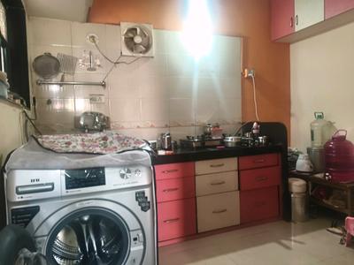 Kitchen Image of 670 Sq.ft 1 BHK Apartment / Flat for sale in Rahatani Pune for Rs. 5500000