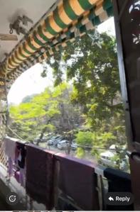 Balcony Image of 892 Sq.ft 2 BHK Apartment / Flat for rent in Krishna Nagar New Delhi for Rs. 37000