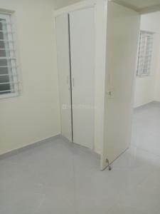 Bedroom Image of 600 Sq.ft 1 BHK Builder Floor for rent in Mathikere Bengaluru for Rs. 13000