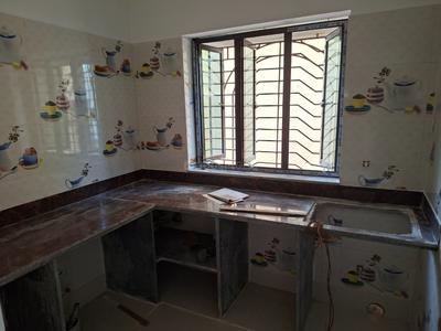 Kitchen Image of 1200 Sq.ft 3 BHK Apartment / Flat for sale in Naktala Kolkata for Rs. 7000000