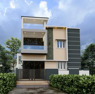 Image of 1850 Sq.ft 3 BHK Villa for sale in Chromepet, Chennai for Rs. 14800000