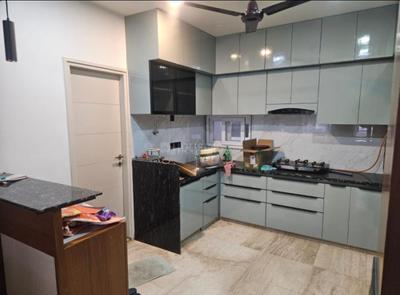 Kitchen Image of 2070 Sq.ft 3 BHK Apartment / Flat for rent in Ratnakar IV, Jodhpur Ahmedabad for Rs. 50000