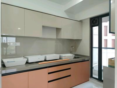 Kitchen Image of 1051 Sq.ft 3 BHK Apartment / Flat for sale in Rajhans Blossom Building 6 Wing C&amp;D, Vasai West Vasai for Rs. 9177000