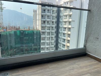 Balcony Image of 631 Sq.ft 2 BHK Apartment / Flat for sale in Purva Clermont, Chembur Mumbai for Rs. 28000000