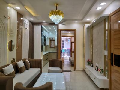 Living Room Image of 675 Sq.ft 2 BHK Apartment / Flat for sale in G3 Builders Floor by G3 Buildtech, Dwarka Mor New Delhi for Rs. 5600000