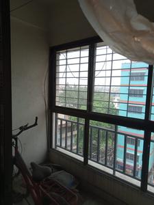 Balcony Image of 1250 Sq.ft 3 BHK Apartment / Flat for rent in Giridhar Natural Heights PH II, Industrial Area Durgapur for Rs. 26000