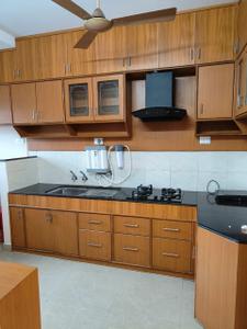 Kitchen Image of 1575 Sq.ft 3 BHK Apartment / Flat for sale in Olive Builders Wood Stock, Kaloor Kochi for Rs. 11000000
