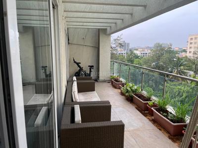 Balcony Image of 2100 Sq.ft 3 BHK Apartment / Flat for rent in Mira Residency, Kalyani Nagar Pune for Rs. 130000