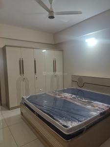 Bedroom Image of 1500 Sq.ft 3 BHK Apartment / Flat for rent in Sargasan Gandhinagar for Rs. 32000