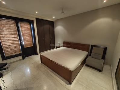 Bedroom Image of 2400 Sq.ft 3 BHK Builder Floor for sale in Hauz Khas New Delhi for Rs. 57000000