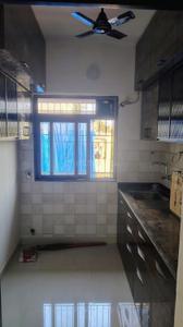 Kitchen Image of 300 Sq.ft 1 BHK Apartment / Flat for rent in Haware Amara, Vikhroli East Mumbai for Rs. 34000
