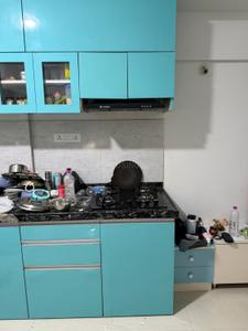 Kitchen Image of 450 Sq.ft 1 RK Studio for rent in Upper Kharadi Pune for Rs. 27000