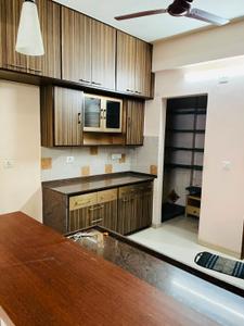 Kitchen Image of 1980 Sq.ft 3 BHK Apartment / Flat for rent in Sheladia Prestige Tower, Bodakdev Ahmedabad for Rs. 35000