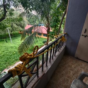 Balcony Image of 950 Sq.ft 2 BHK Apartment / Flat for rent in Dhankawadi Pune for Rs. 18000