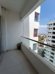Balcony Image of 1207 Sq.ft 2 BHK Apartment / Flat for rent in DCNPL Hills Vistaa Phase 1, Bhawrasla Indore for Rs. 32000